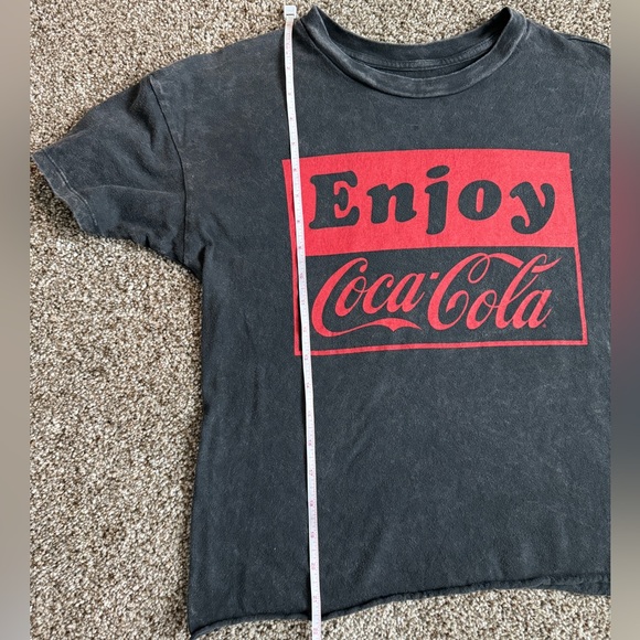 Coca Cola Gray Short Sleeve Shirt - Picture 2 of 8